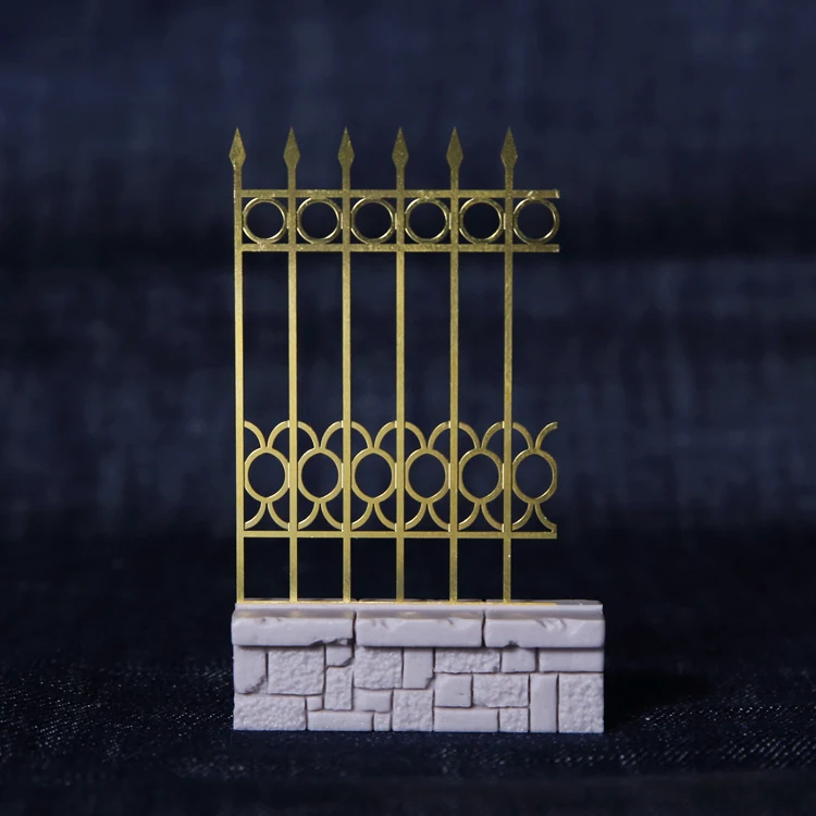 

1/35 European Theater of Operation series, building ruinse, A fret of PE is included Resin kit scene GK Uncoated No colour