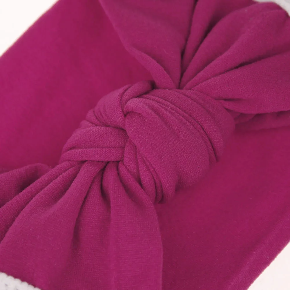new baby headband Infant hair accessories Baby Toddler Infant Bowknot Headband Stretch Headwear Gift Toddlers headwrap