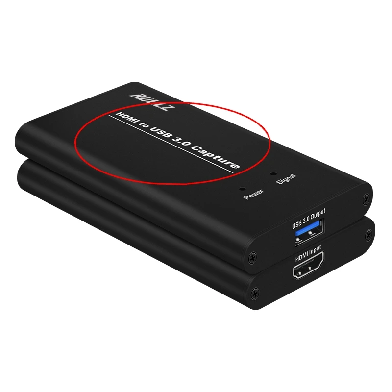 4K 1080P 60 HDMI к USB 3,0 коробка видеозахвата для PS4 wii Xbox Phone tv STB игра запись конференции ПК OBS VLC прямая потоковая передача
