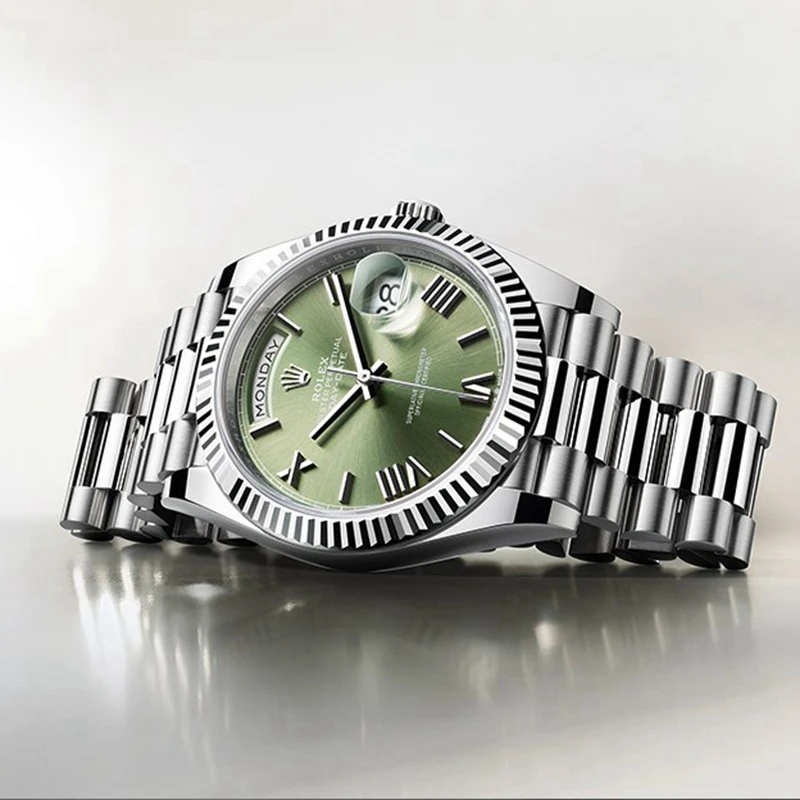 

Ladies and men's watches - Leisure fashionDay-Date business luxury mechanical watch customized Sapphire mechanical watch 163