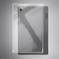 Shockproof Silicone Case with TPU Flexible Bumper and Clear Transparent Back Cover for M10 FHD Plus X606F (Airbag shell)