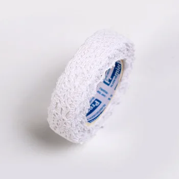 

1PCS DIY Lace Trim Striping Masking Tapes Self Adhesive Decorative Sticker Gifts Holiday Office School Supplies 2019 New