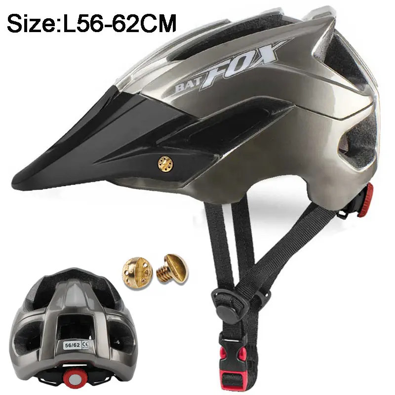 Велосипедный шлем для внедорожников Casco Ciclismo Bicicleta Trail XC MTB, велосипедный шлем для всех видов местности, горный велосипед, велосипедный шлем - Цвет: 5002-titanium