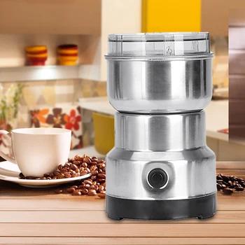 

Coffee Grinder Multifunction Smash Machine Electric Cereals Grain Grinder Mill Spice Herbs Pulverizer Grinding Machine