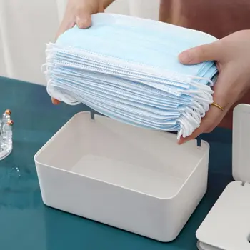 

Wet Tissue Box Portable Wipes Dispenser Household Dust-proof With Lids Easy Open & Close Wipe Container