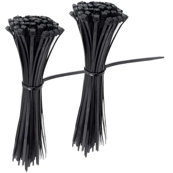 

Cable Zip Ties Nylon Self Locking Wire Ties 4 inch 2000 Pieces Black