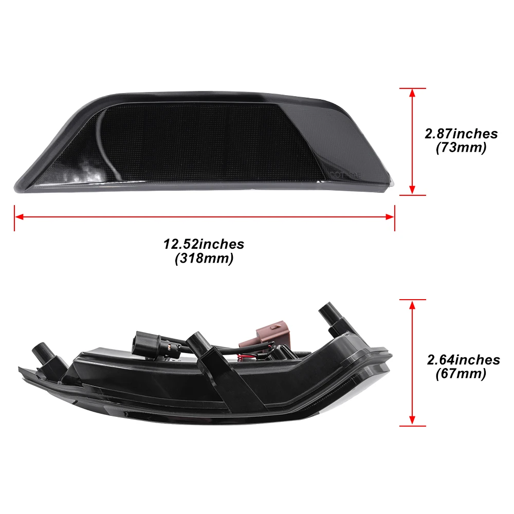2X Led ڹ + ȭƮ ̳ DRL ְ  Ʈ  ñ׳ Ʈ ũ ,  ӽ 2015 2016 2017 OBC 