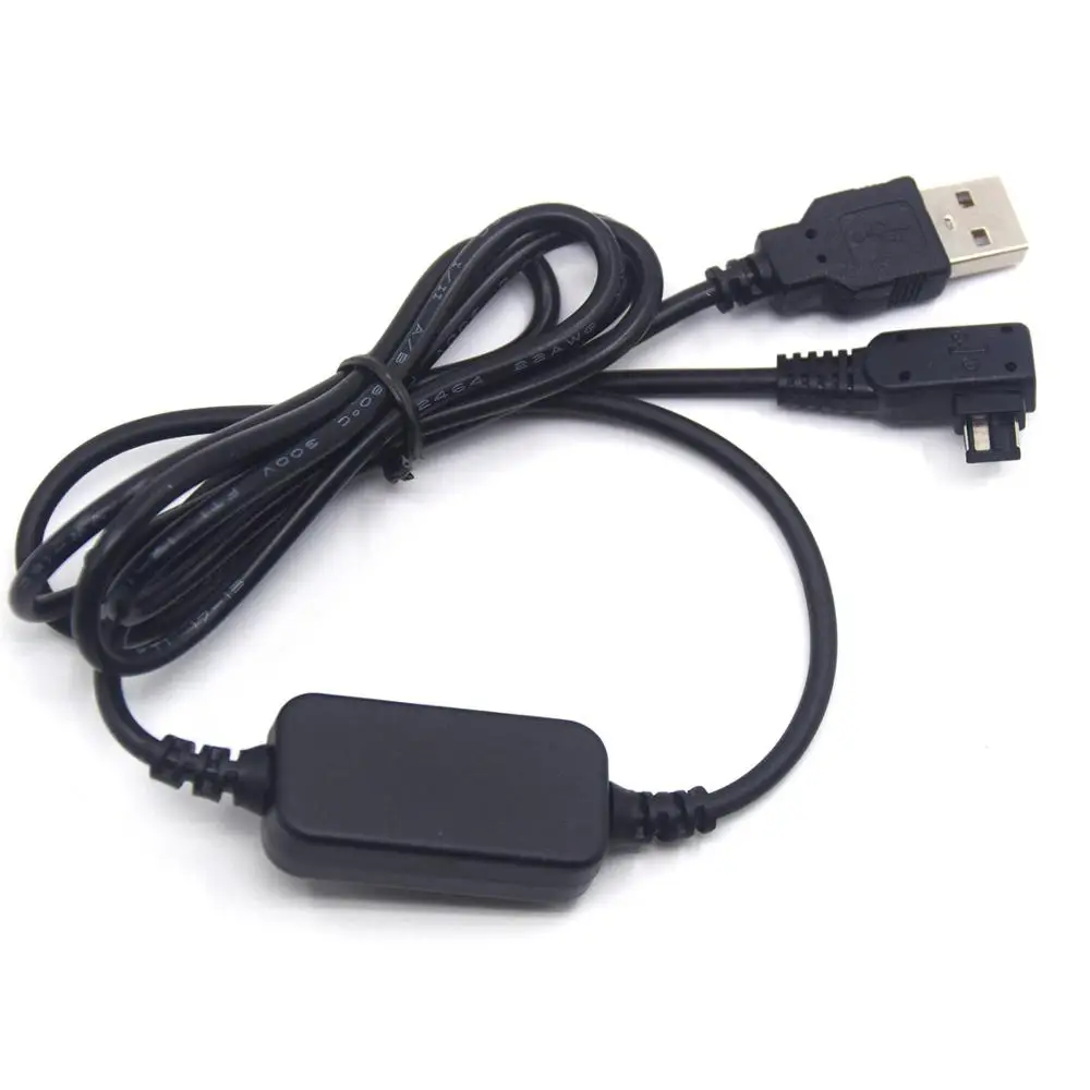 Ac-Pw10Am Cavo Di Alimentazione Usb 5V Per Fotocamera Sony A58 A77 A99 A100 A200 A290 A350K A380 A390 A450 A550 A700 A850 A900 Nex-Vg10 Fs700