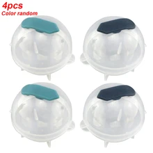 4 шт желе силиконовые инструменты для приготовления коктейлей Круглые DIY домашняя форма для льда шар Производитель бар большой виски кухня случайный цвет сферические