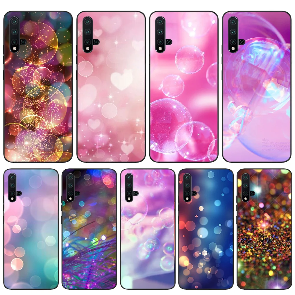 

OFFeier Romantic dream bubble Custom Photo Soft Phone Case For huawei nova 2 2i 2plus 2s 3i 3e 4 4e 5 5i pro case