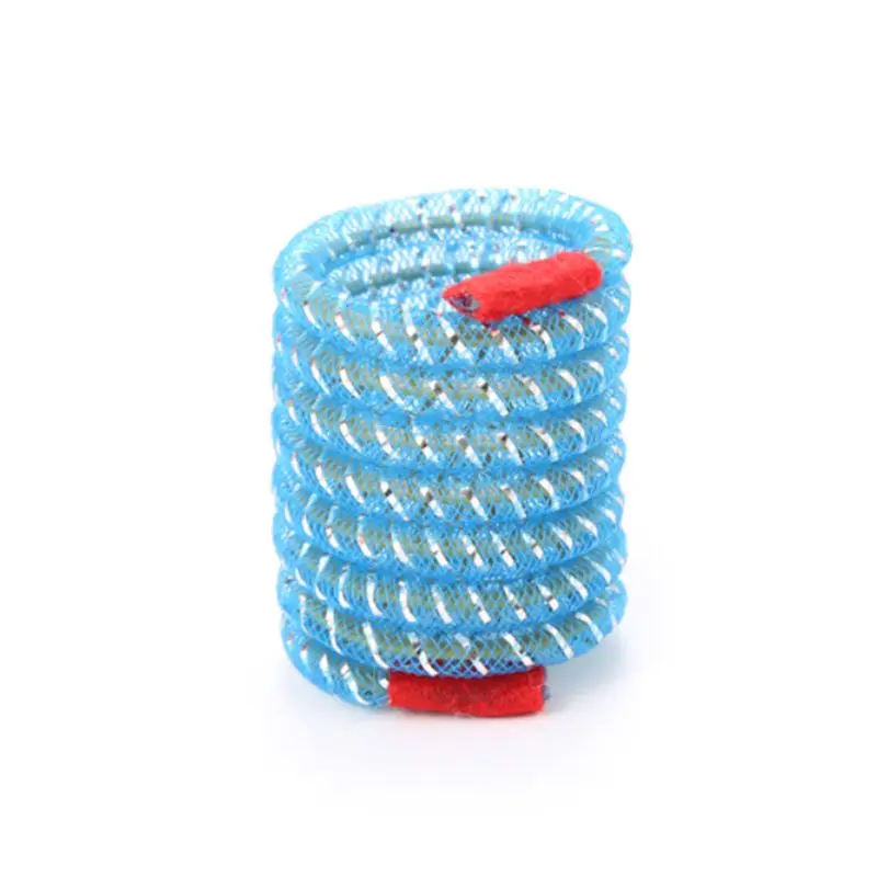 5 Pcs Cute Cat Spring Toys Wide Plastic Colorful Springs Toy Playing Pet Accessories Set K4UA