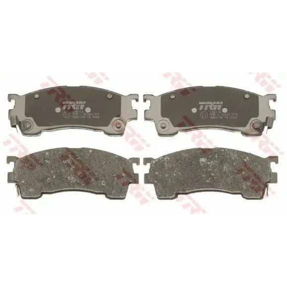 Колодки дисковые п.\Mazda 626 1.8-2.5/2.0D/Xedos6 1.6/2.0 92 TRW