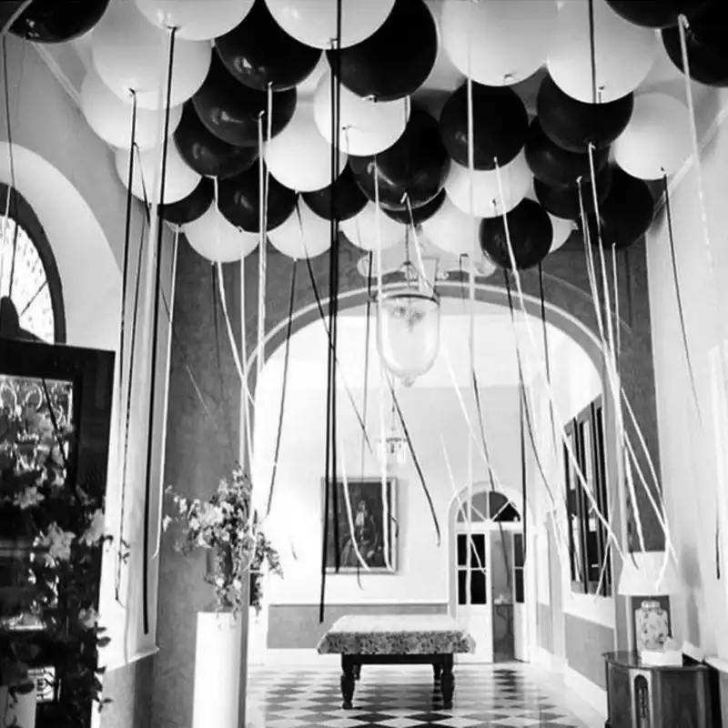 30/20/10 шт./лот 2,8 г черный, белый цвет латексные воздушные шары на день рождения вечерние украшения Воздушный баллон гелия Блан