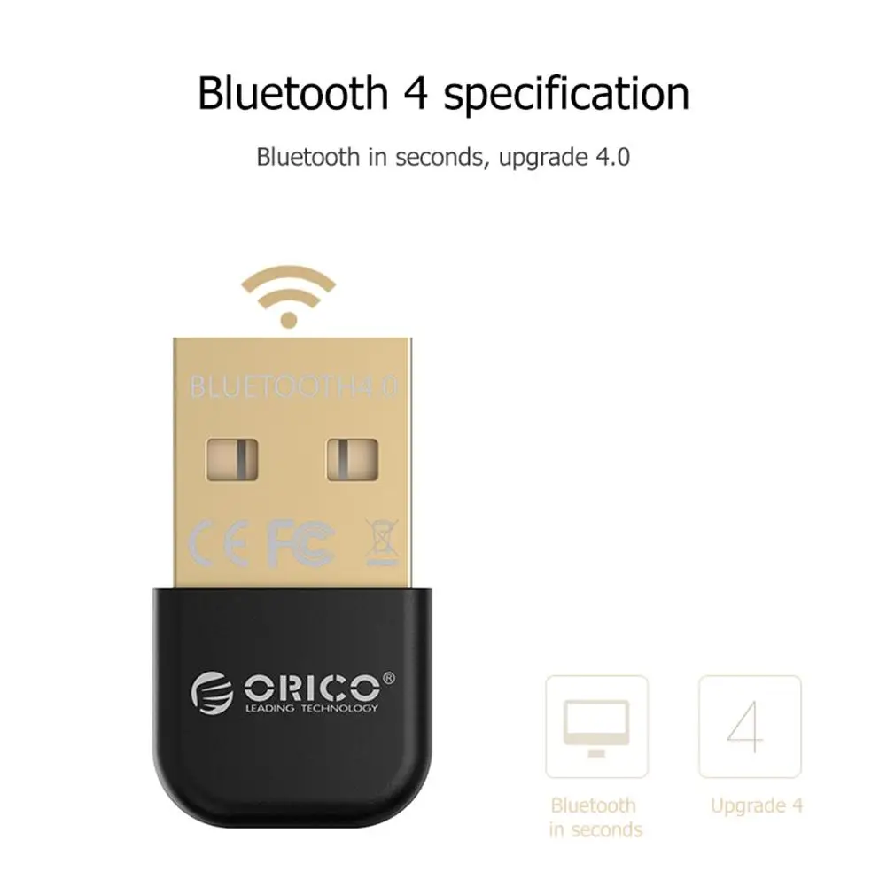 Ofertas Especiales ORICO-Adaptador de BTA-403 Bluetooth, Dongle, receptor de sonido de música, transmisor para ordenador portátil, PC de escritorio X6MNeRboy0M