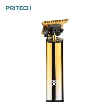 

PR-2481 PRITECH IPX4 Waterproof LED Electric Cordless USB Rechargeable Hair Trimmer