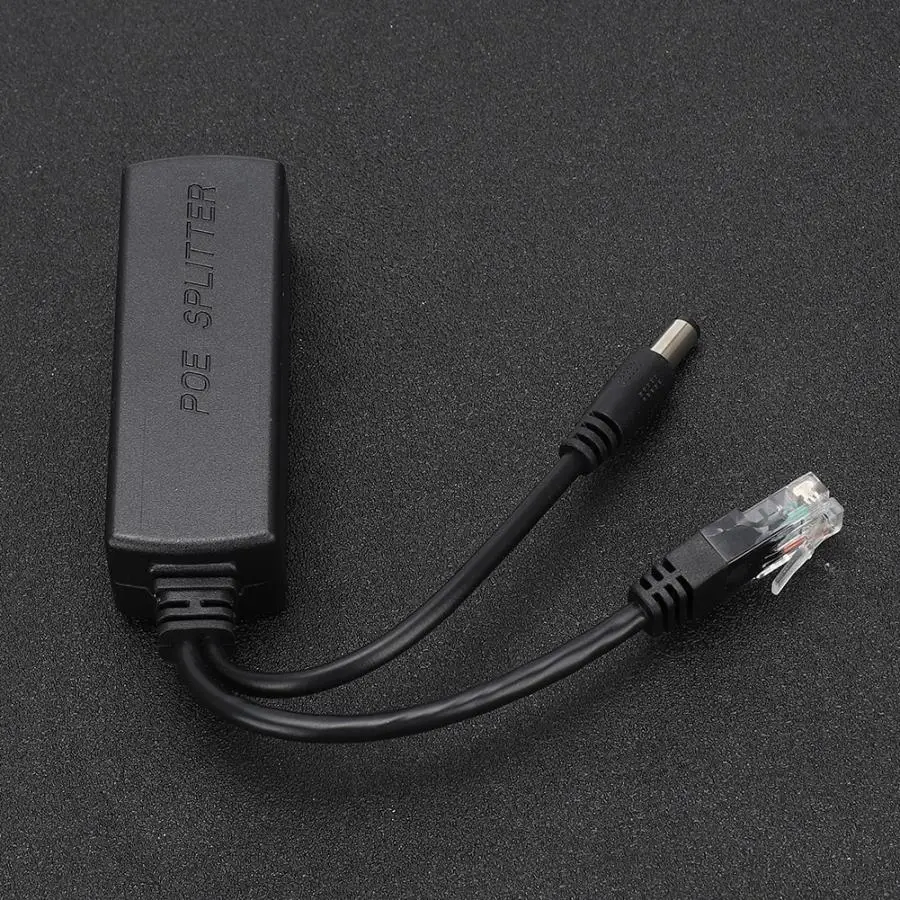 Кабели передачи DC48V к DC12V мощность POE сплиттер адаптер-форсунка модуль Lightningproof кабель передачи данных