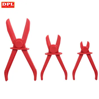 

3Pcs/Set Nylon Hose Clamp Tool Set Brake Fuel Water Line Clamp Plier Hands Free Tool