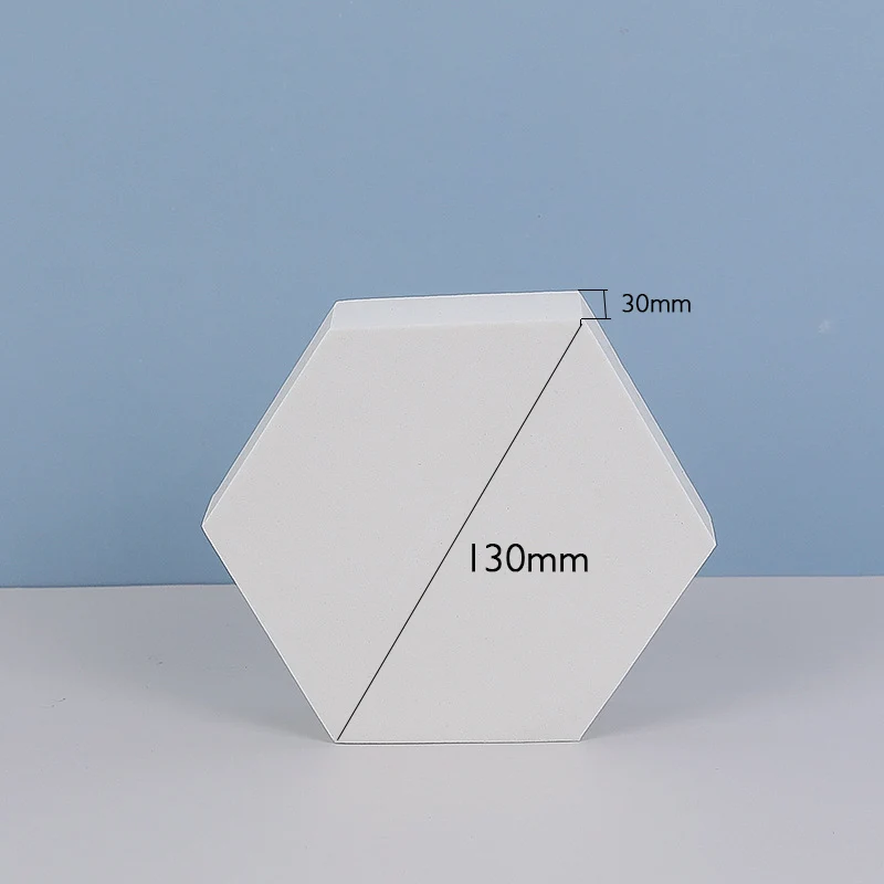 White 130x30mm