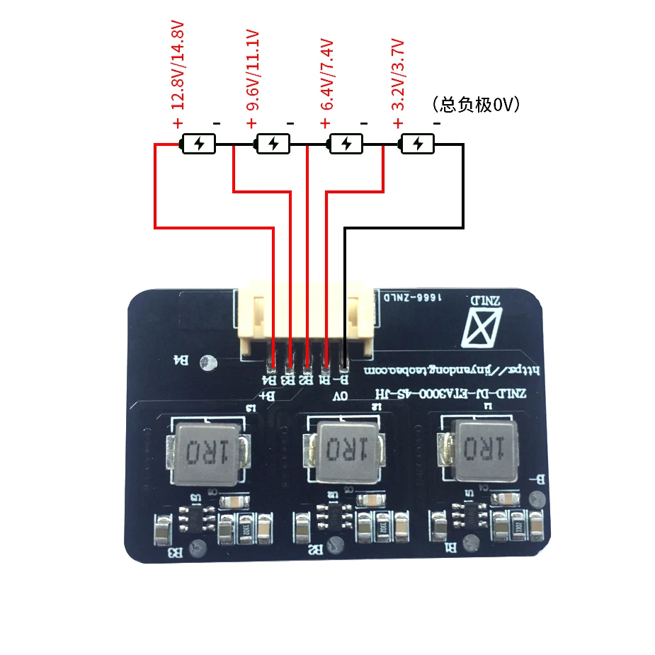 

2s - 8s 1.2A Balance Li-ion Lifepo4 Lithium Battery Active Equalizer Balancer Inductive Energy Transfer Board BMS 3s 4s 5s 6s 7s
