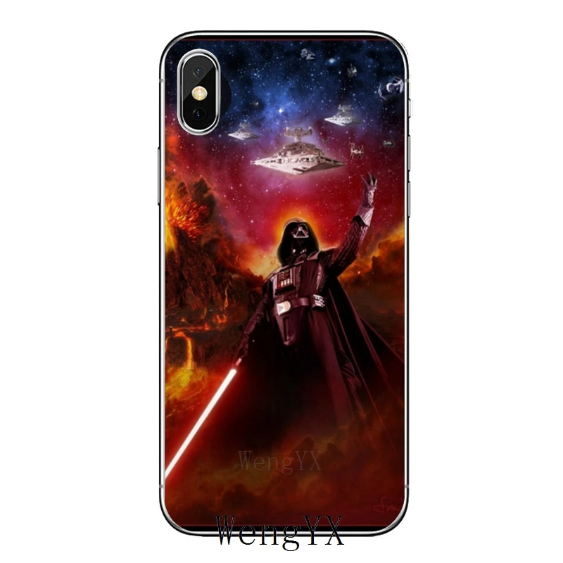 Чехол Darth Vader Smoking Star Wars Artwork для iPhone 11 pro XR X XS Max 8 7 6s plus SE 5s 5c iPod Touch 5 6