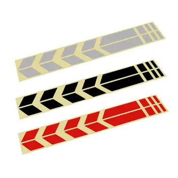 

Motorcycle Reflective Arrow Line Warning Stickers Motorcycle Fender Stickers Decorative Stickers Motorcycle Accessories