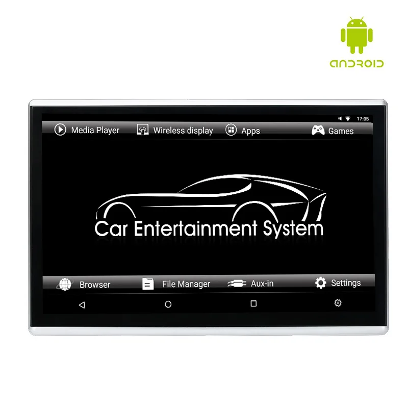 11,6 дюймов сенсорный экран Android 6,0 Автомобильный подголовник монитор Full HD 1080P видео wifi/Bluetooth/USB/SD/HDMI/FM MP5 видеоплеер - Цвет: 1 pc