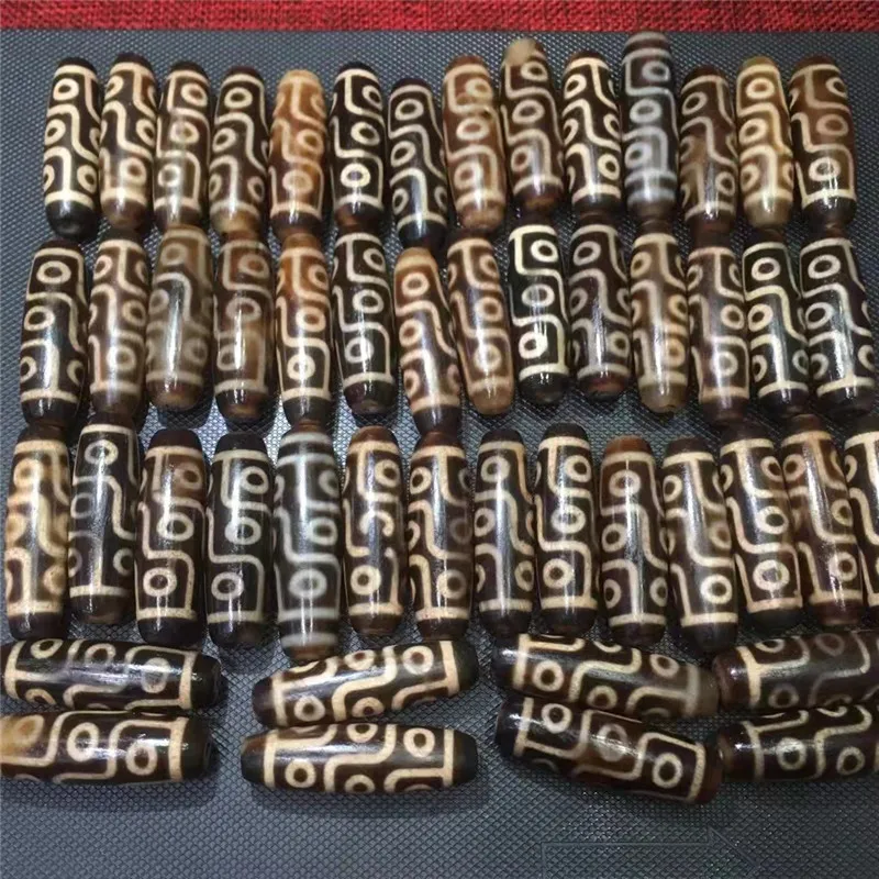 50 шт./лот оптовая продажа волшебный натуральный камень агат 9 глаз тибетские