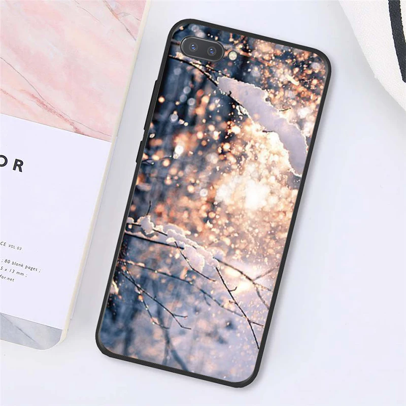 Babaite пейзаж зима снег чехол для телефона для Huawei Honor 8X9 10 20 Lite Honor 7A 7C Honor10i View20 - Color: A12