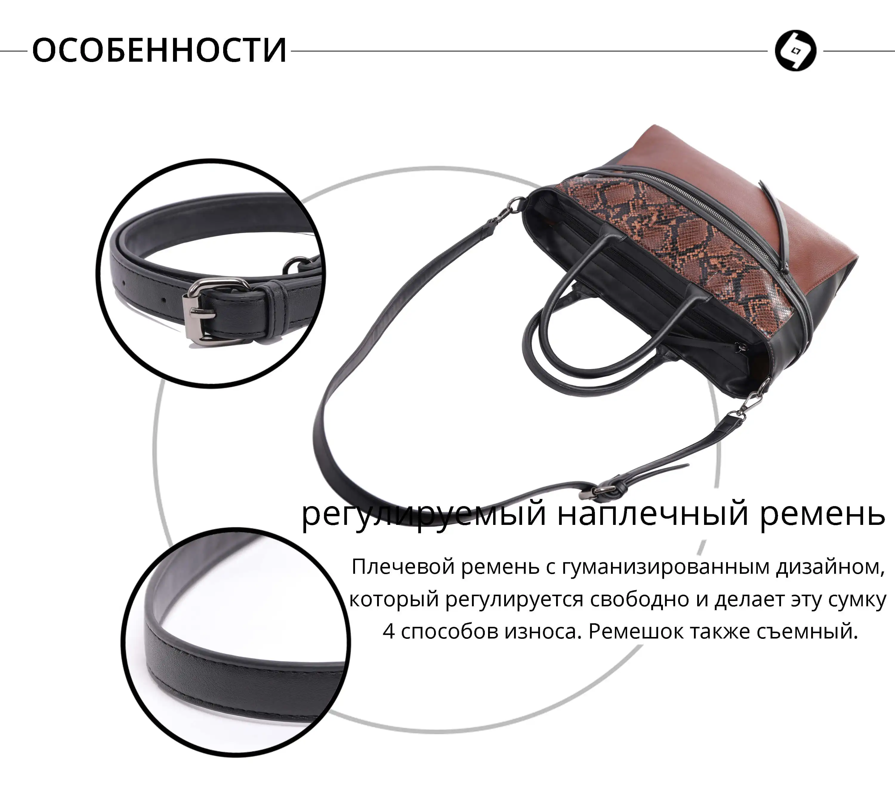STIVEN JAMES, Змеиный узор, сумки с верхней ручкой для женщин, сумочка из кожи питона, Леопардовый принт, сумка через плечо, сумка для ноутбука, кожаная