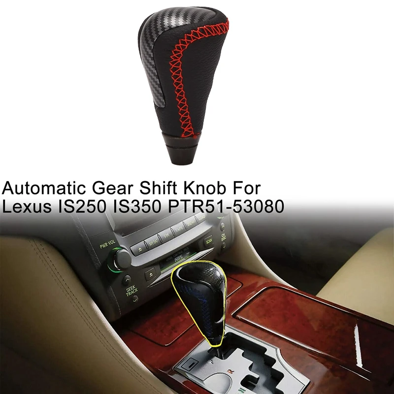Car Automatic Gear Shift Knob Shift Lever for Lexus 2006 2013 IS250