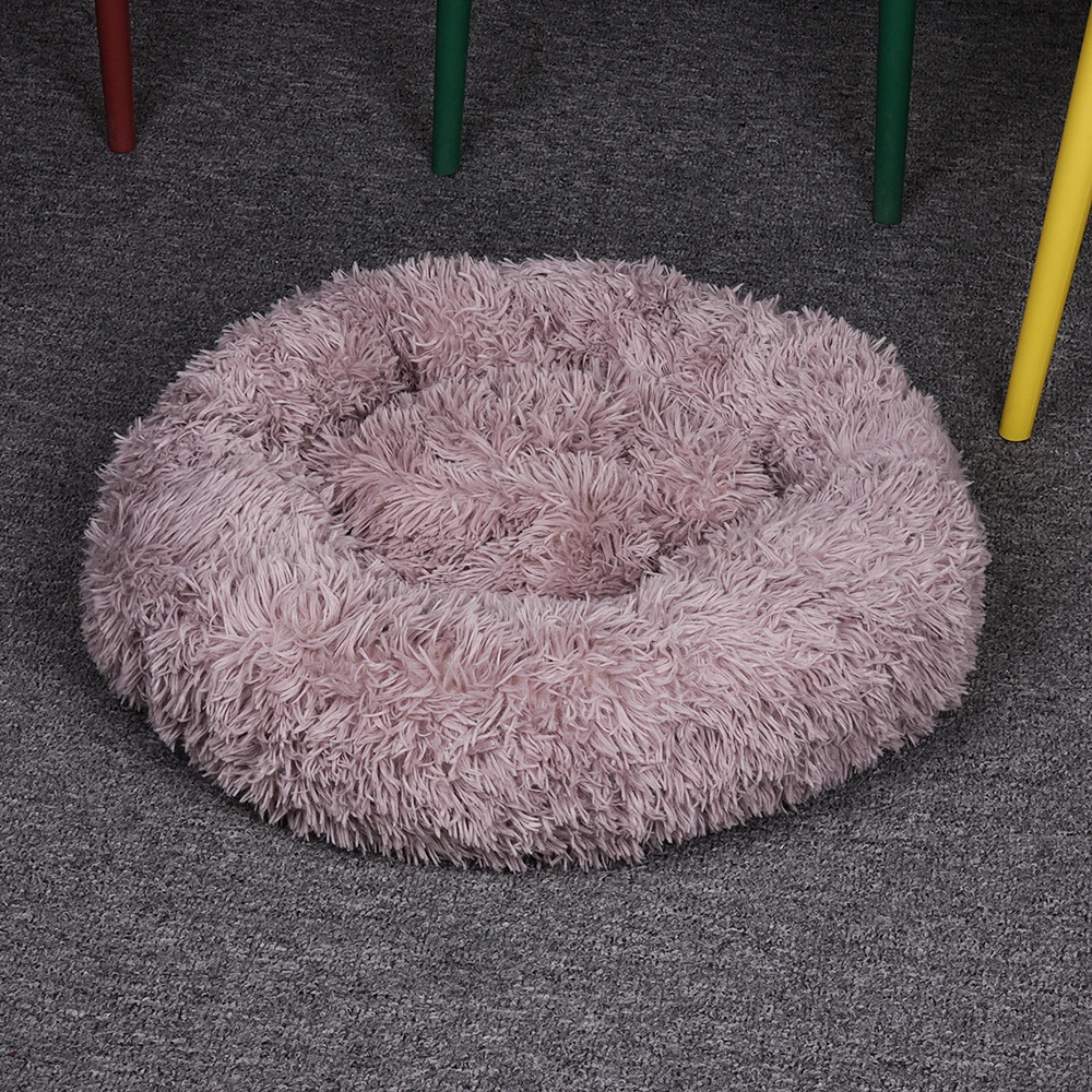 Super Soft Long Plush Cat Mat Pet Bed Dog Sofa Winter Mats House For Cat Plush Small Dog Nest Warm