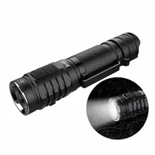 Тактический светодиодный фонарик 1300 люмен двойной боковой переключатель USB Перезаряжаемый 18650 Водонепроницаемый IPX8 фонарик Cree XP-G3 светодиодный свет