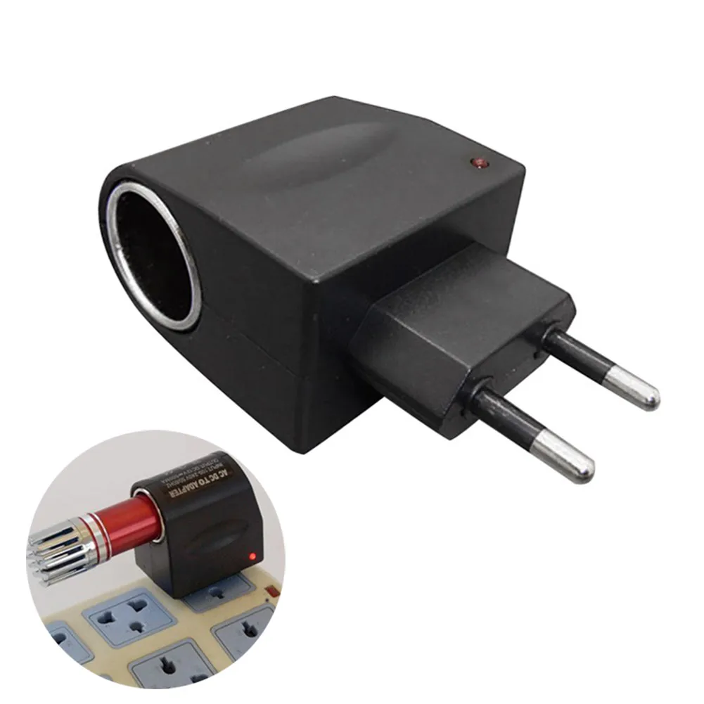 Прямая поставка; 110 V-220 V переменного тока в постоянный, работающего на постоянном токе 12 В в автомобиля Мощность адаптер конвертер бытовой сигареты автомобильного прикуривателя Мощность адаптер OE88