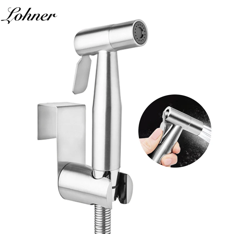 

Sale Self Cleaning Bidet Sprayer Shattaf Toilet Water Fresh Spray Kit Portable Wash Bathroom Set Shower Set-Handheld Diaper