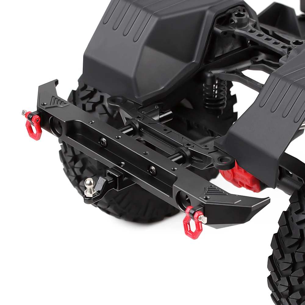 Essieux Avant Et Arrière En Métal Pour Axial RBX10 Ryft – Pièces De Rechange Haute Performance Pour Voiture RC Crawler (Noir)