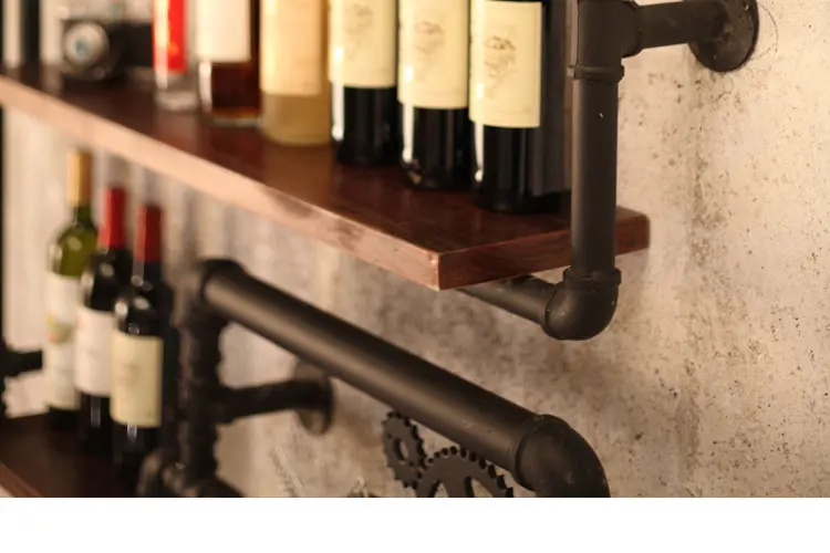 Скандинавский художественный винный стеллаж, настенные полки для стеклянной посуды, креативная бутылка, винный стеклянный держатель, Stojak Na Wino Vinos, дешево