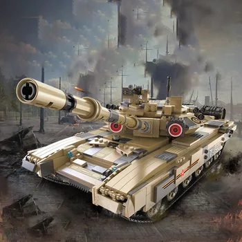 

Building Blocks toy Assembling small particles Building Blocks set War tank Gifts for children with high difficulty toy