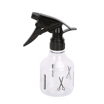 

250ml Transparent Salon Spray Bottles Professional Travel Points Bottling Dual-use Reusable Hairdressing Spray Bottle Empty