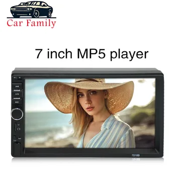 

Car Family 7018B Car Radio 2 din Car Stereo 7" HD Bluetooth FM Audio MP5 Player 2din Autoradio Support Rear View Camera
