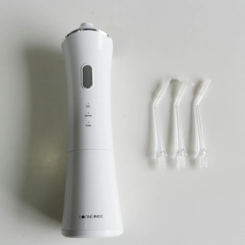 

Portable Powerful Oral Irrigator 160ml Capacity Floss Dental Water Jet Tooth Cleaning Kit Oral Hygiene For Travel