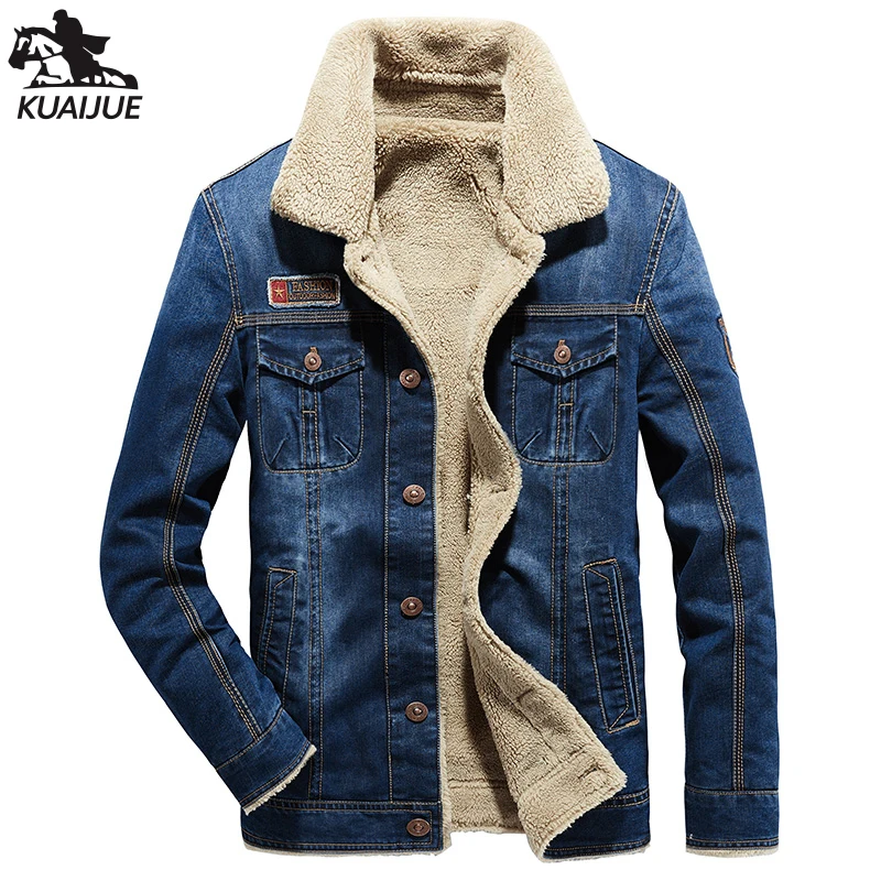 

Winter parka men Jacket Mens New Cashmere lapel Slim Men's coats middle aged Business casual warm cowboy coat size M-4XL 5XL 808