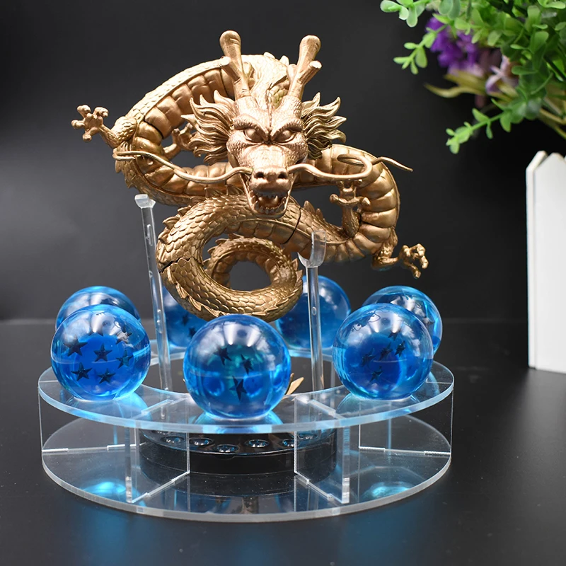 Dragon Ball Z фигурки Shenron Dragonball Z Набор фигурок Esferas Del Dragon Barts полка figulas DBZ с горной полкой