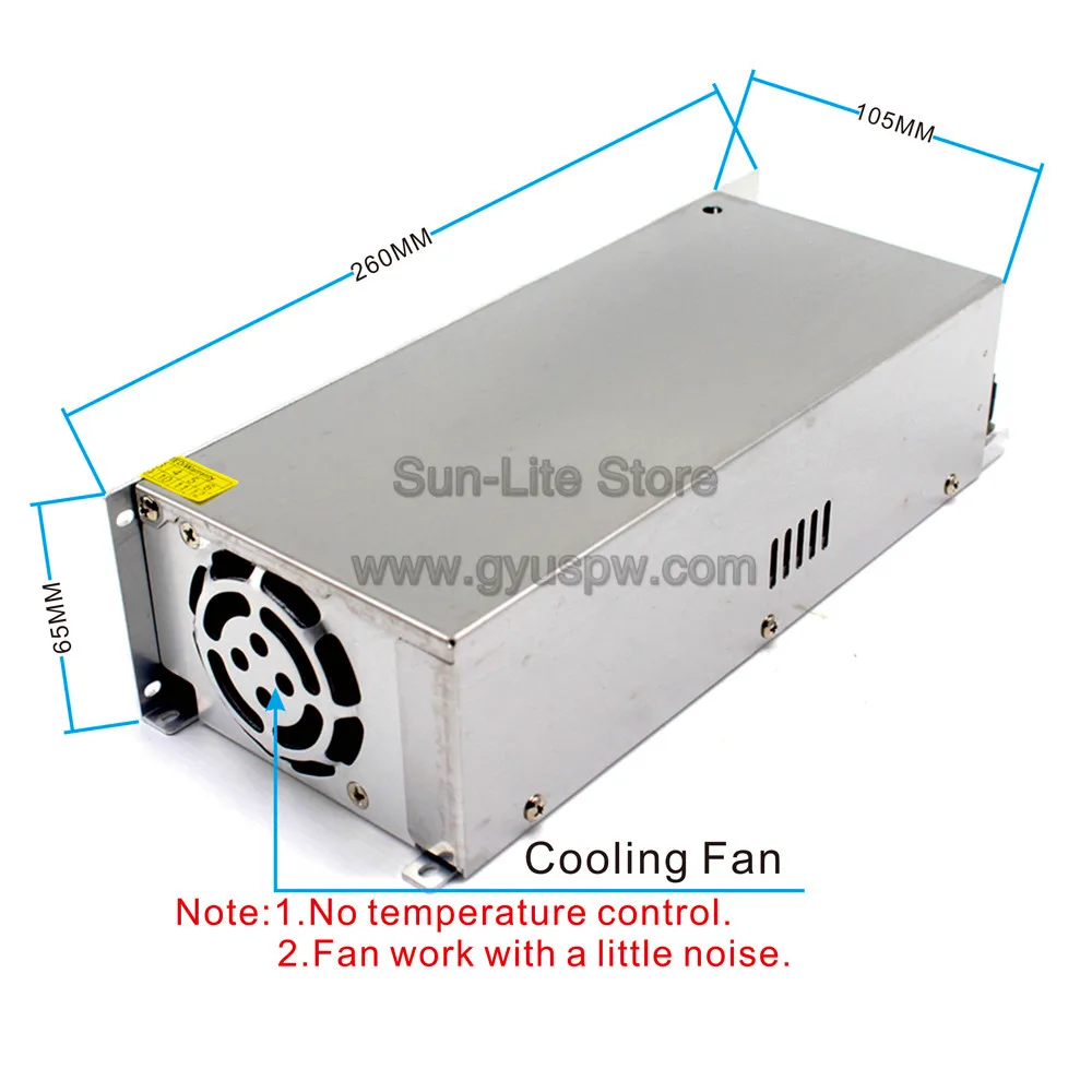 AC 110 V/220 V к DC70V 10.3A 720W импульсный источник питания трансформатор для шагового двигателя с ЧПУ промышленный