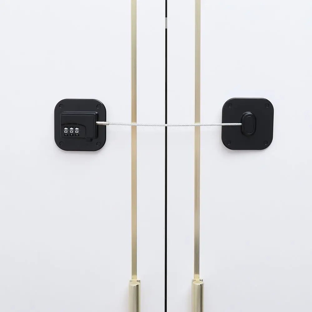 Baby Safety Digital Lock with Metal Key for Refrigerator and Cabinet
