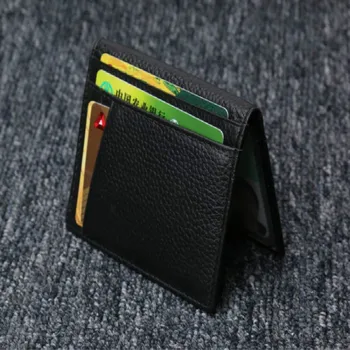 

Wallet for Driver License ID Cards Bifold Mens Wallet with 8 Card Slots Minimalist Travel Wallet Ultra Slim Front Pocket Wallet