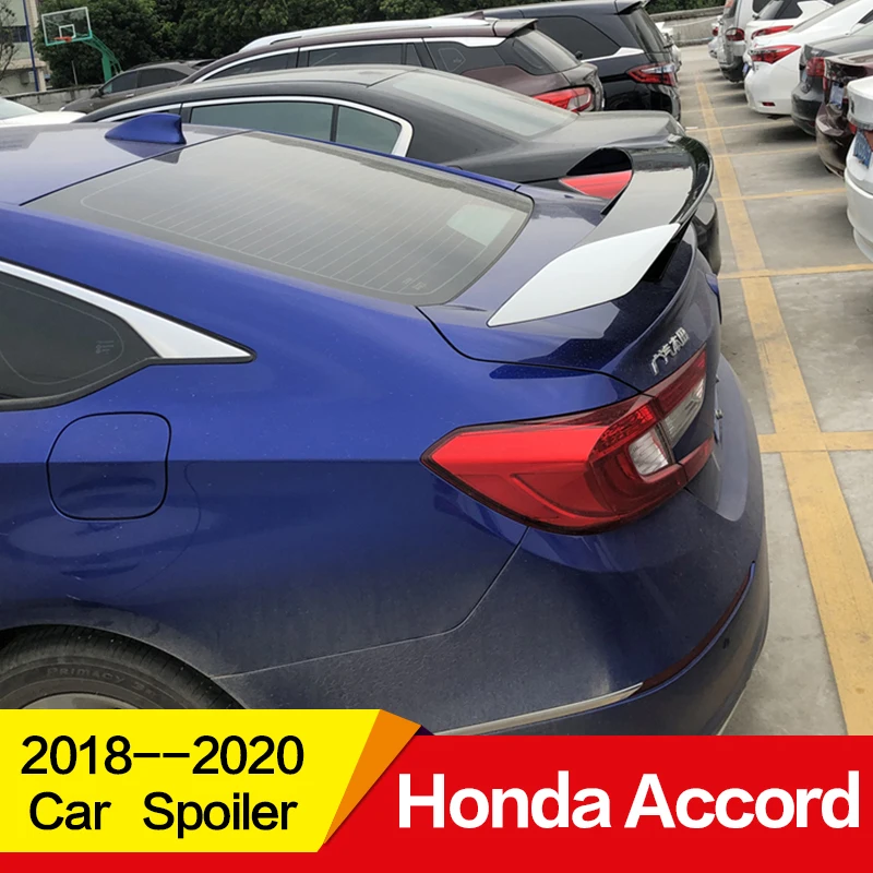Использовать для honda спойлер для аccord год ABS пластик Материал заднее крыло EX стиль спортивные аксессуары