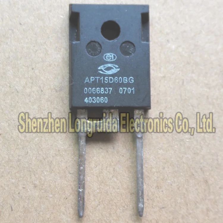 10 шт. APT15D60BG APT15D60 до-247 ультрабыстрый мягкий выпрямительный диод 15A 600 в