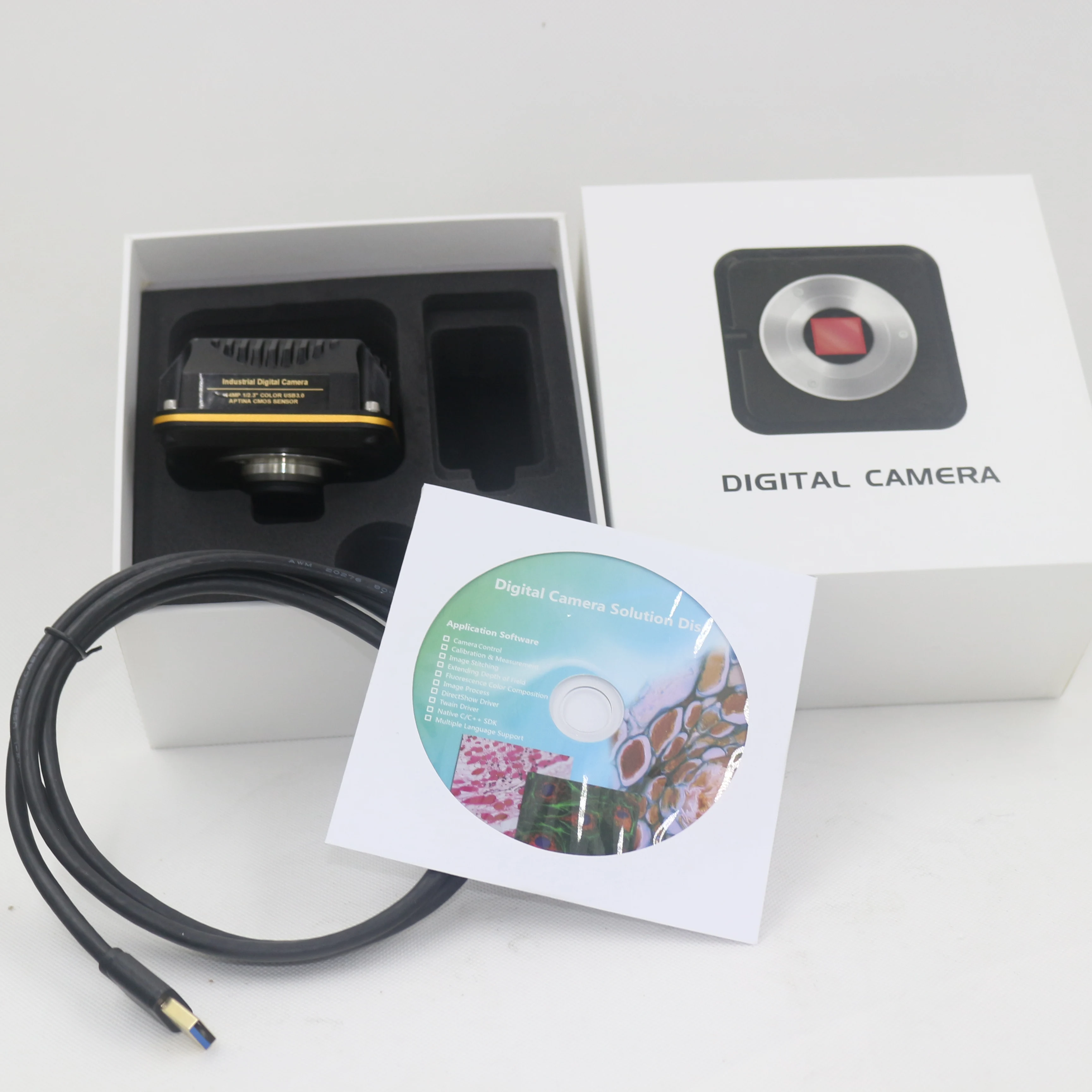 Высокая скорость USB3.0 14M микроскоп CMOS камера