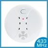 433MHz Smoke Detector Wireless Fire Protection Alarm Sensors For Smart home Security Alarm System Easy to install ► Photo 1/6