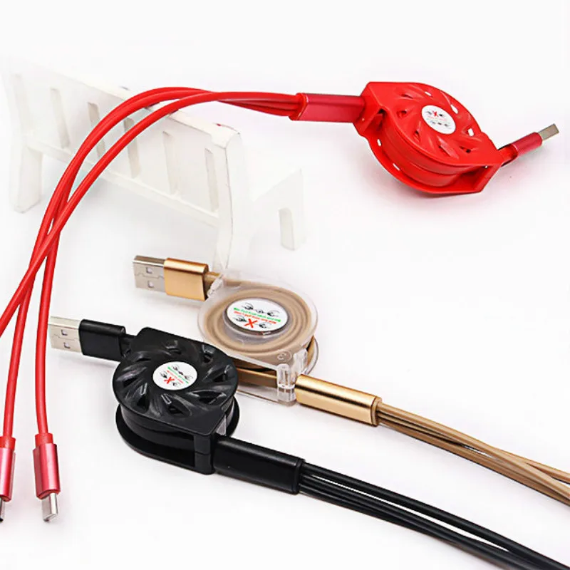 3in1 Тип usb C кабель micro usb Micro USB Тип кабеля-c для Samsung Galaxy S8/S9+ плюс для iPhone Xr 5 X Зарядное устройство кабель зарядка для айфона кабель usb type c 1 м Быстрая зарядка USB C
